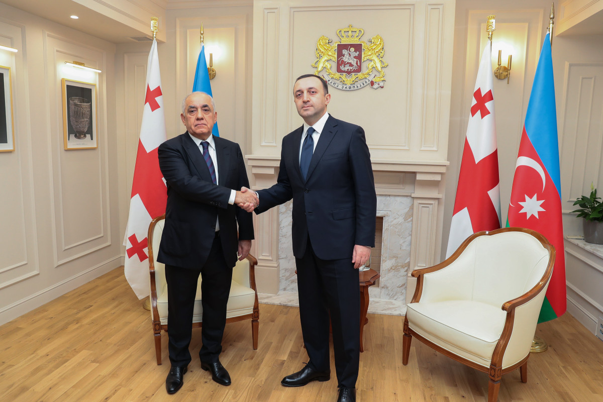 Azerbaijani Prime Minister meets with Georgian counterpart