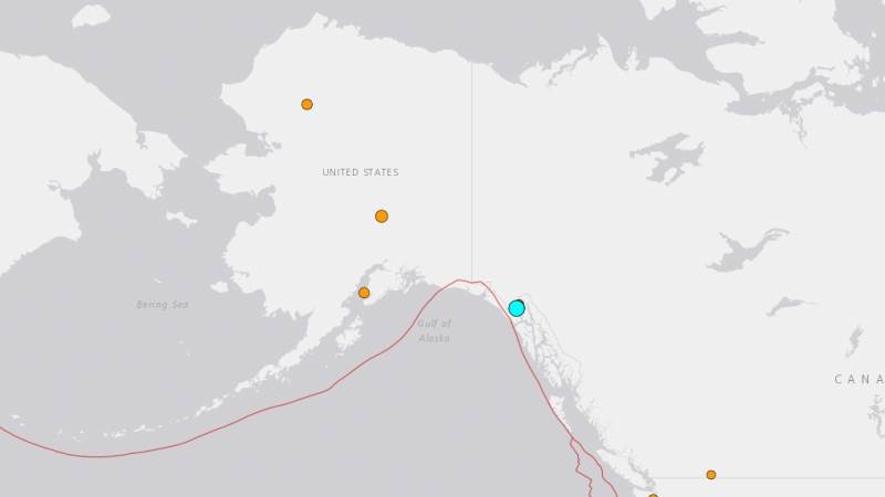 5.3-magnitude quake shakes Alaska
