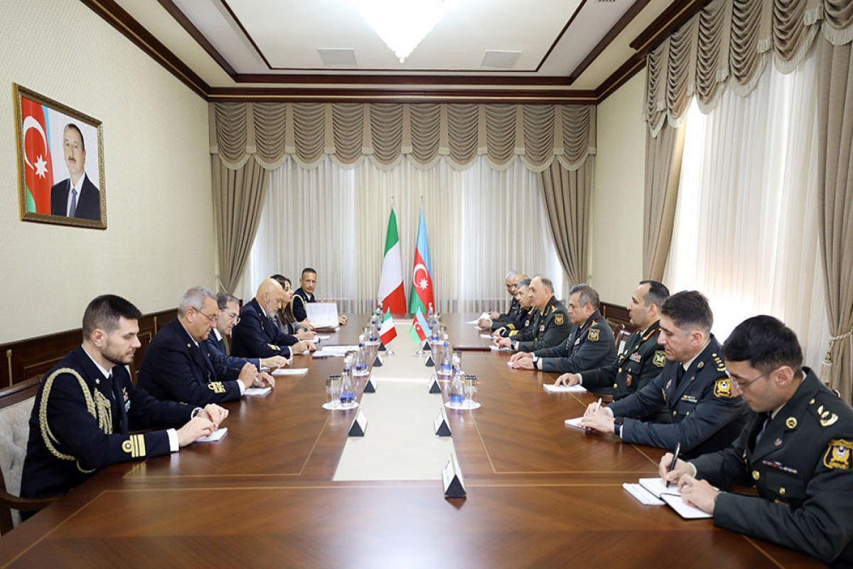 Azerbaijan and Italy discussed prospects for the development of military cooperation