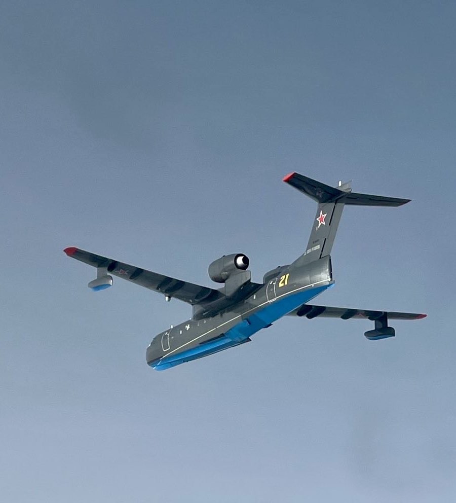Italian Fighter Jet Intercepts Russian Be-200PS Amphibious Jet — What Is Its Purpos
