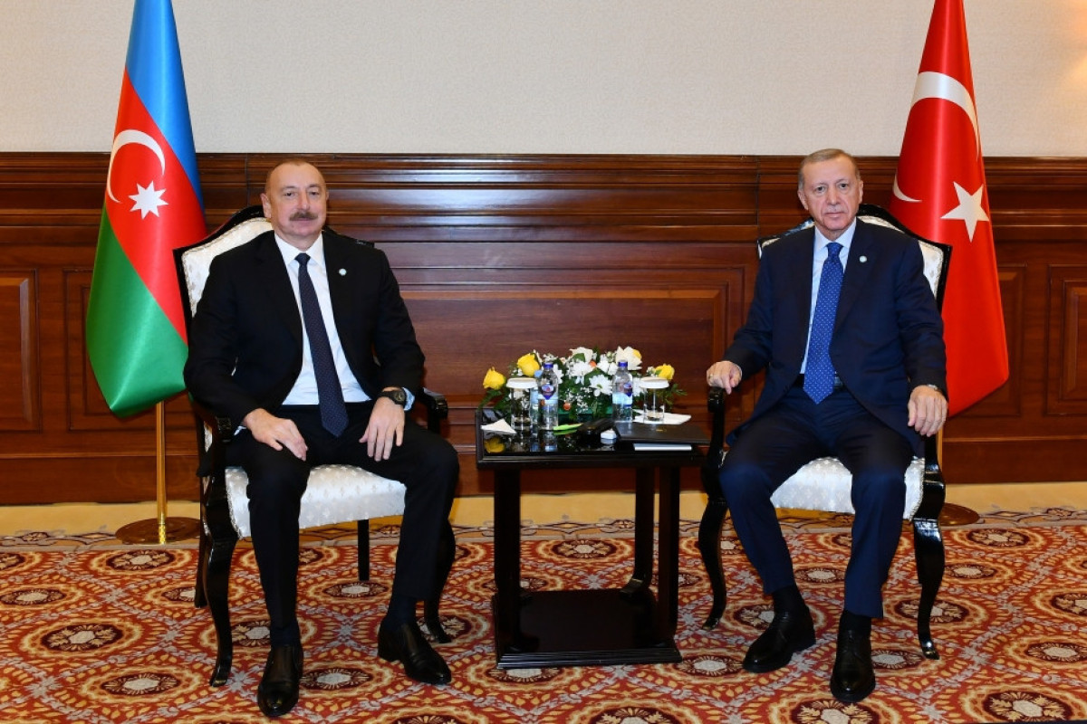 Meeting between President Ilham Aliyev, President Erdogan kicks off in Astana