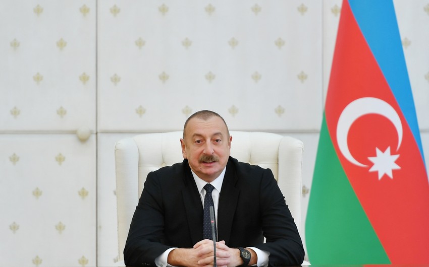 Ilham Aliyev: Cooperation between Organization of Turkic States members in such spheres as security, defense and defense industry must be ramped up