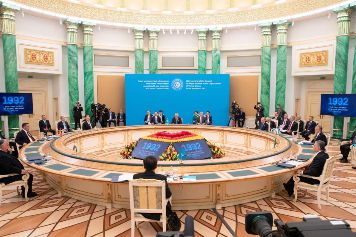 OTS Heads of State welcomed full restoration of sovereignty of the Azerbaijan  OTS Heads of State welcomed full restoration of sovereignty of the Azerbaijan