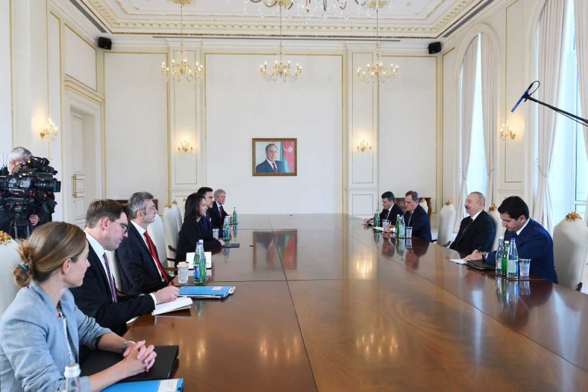 Azerbaijani President receives Minister of Foreign Affairs of Germany