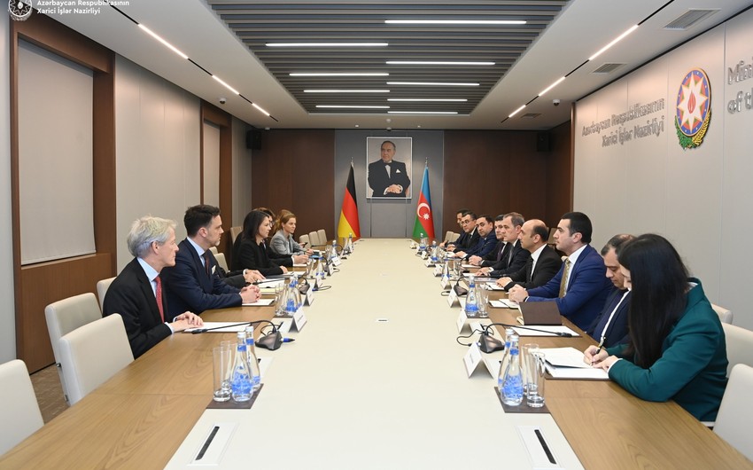 Foreign ministers of Azerbaijan and Germany meet in Baku - Azerbaijani FM