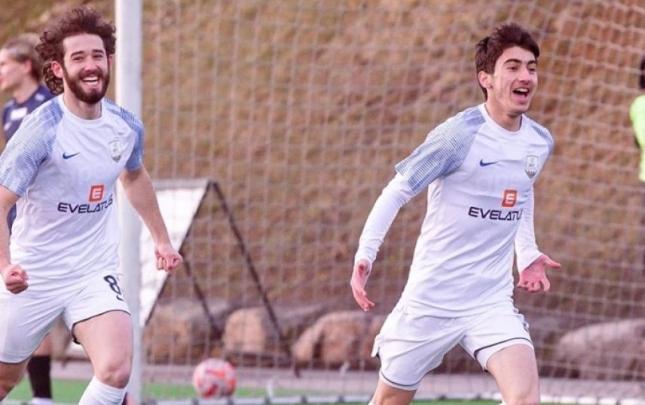 Azərbaycanlı futbolçu Latviyada qol vurdu