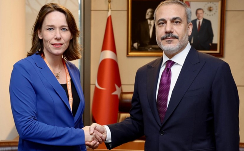 Turkish, Dutch FMs discuss Gaza