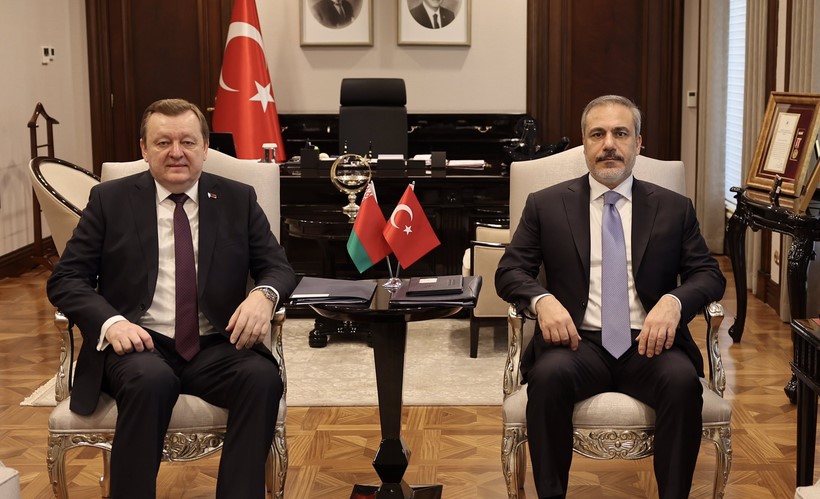 Turkish, Belarusian FMs hold talks in Ankara