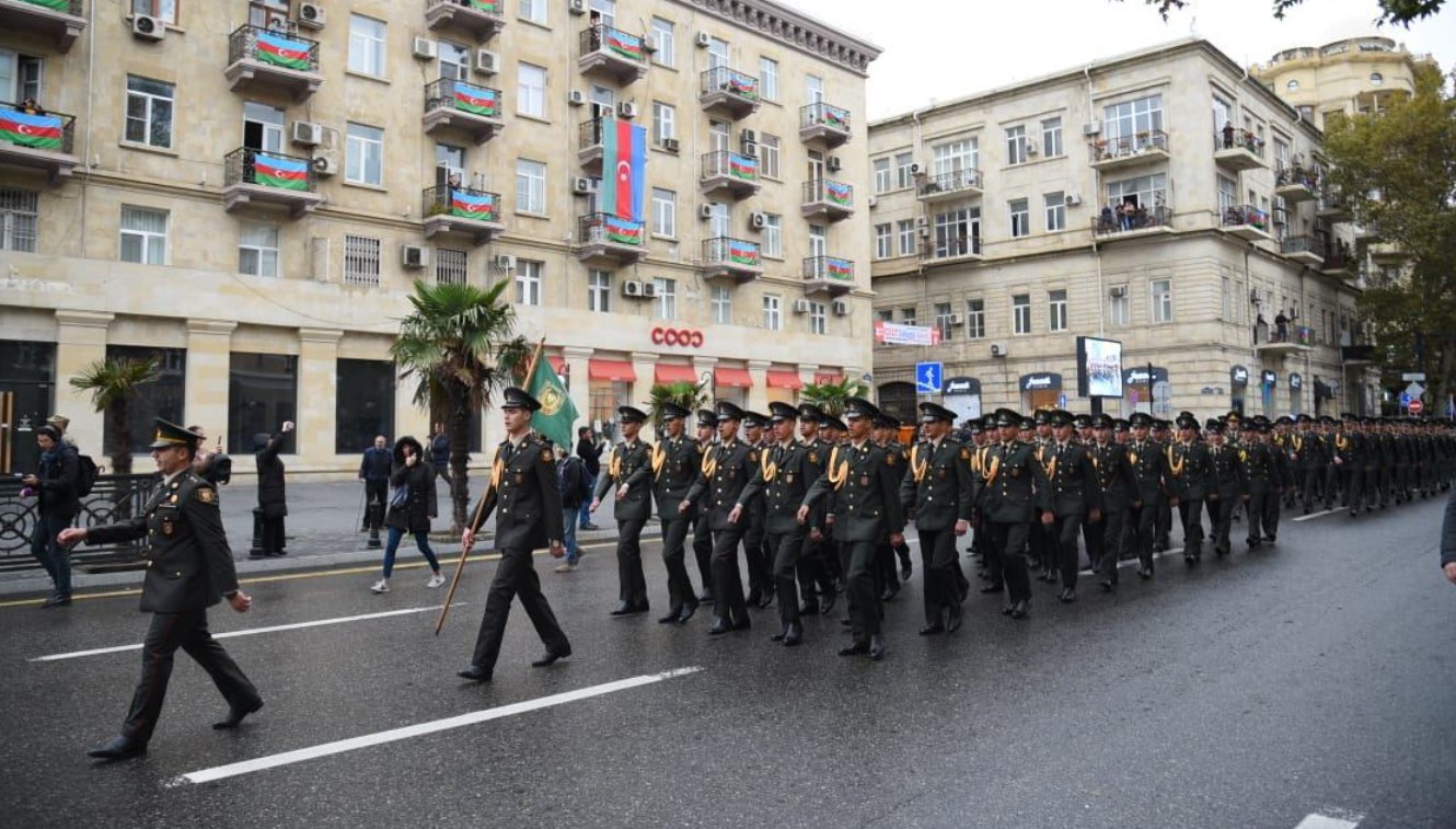 Baku holds a military parade on the occasion of Victory Day