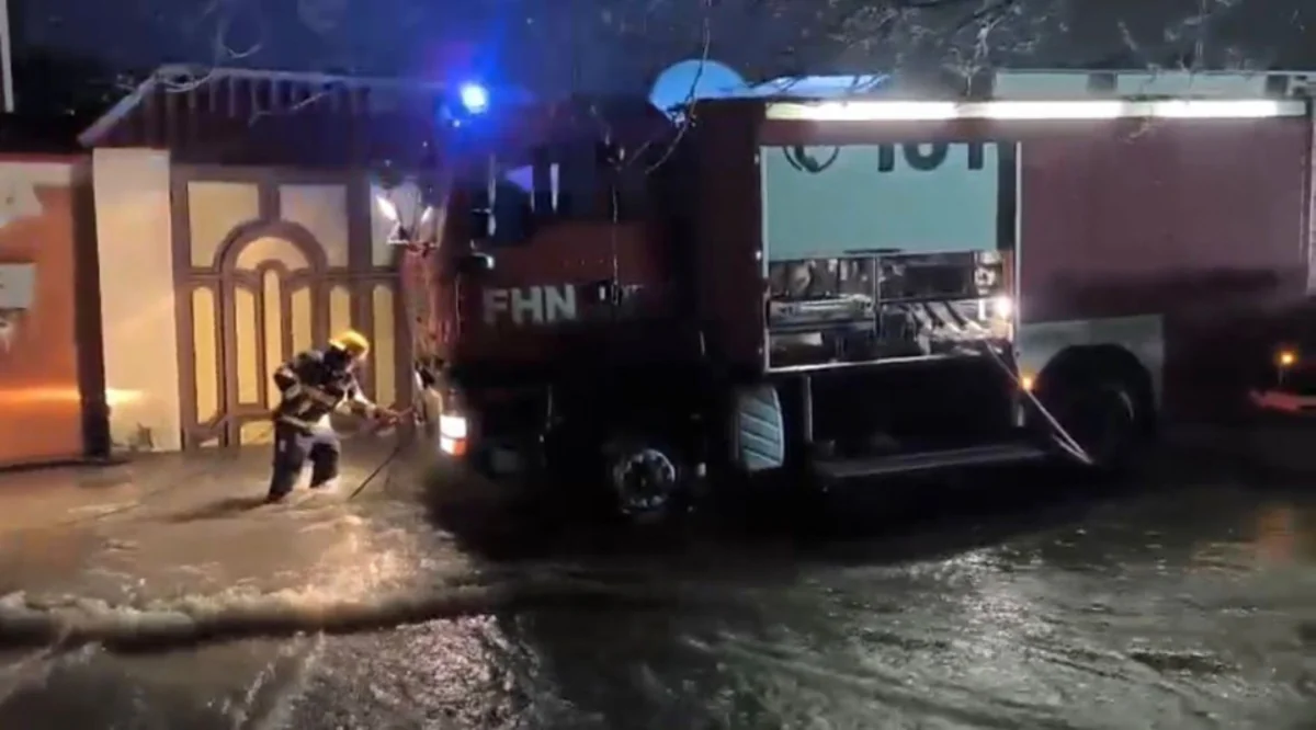 Heavy rainfall prompts emergency response in Baku and other districts | PHOTOS