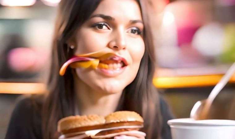 Süni intellekt tərəfindən hazırlanmış dəhşətli hamburger reklamı