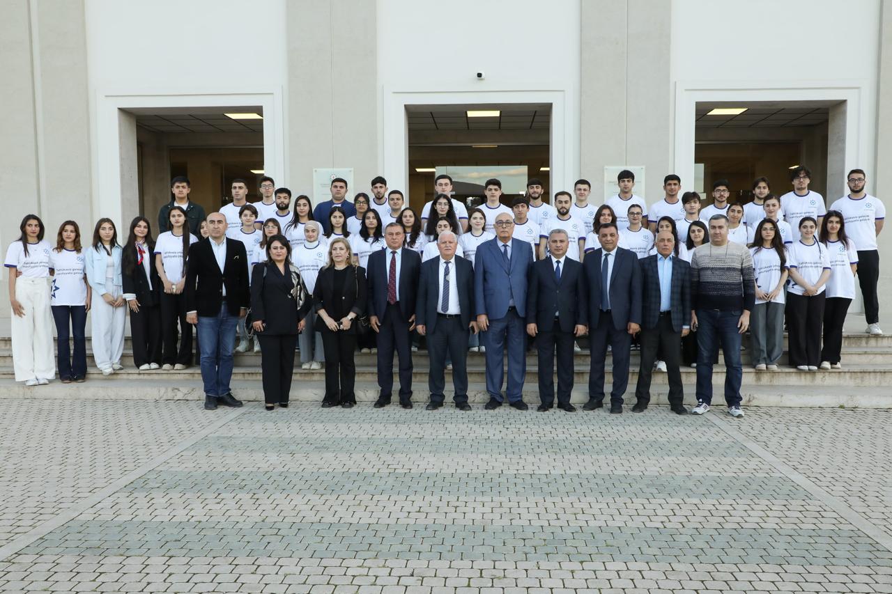ANAMA holds mine awareness meeting with Karabakh University students in Khankendi | PHOTOS