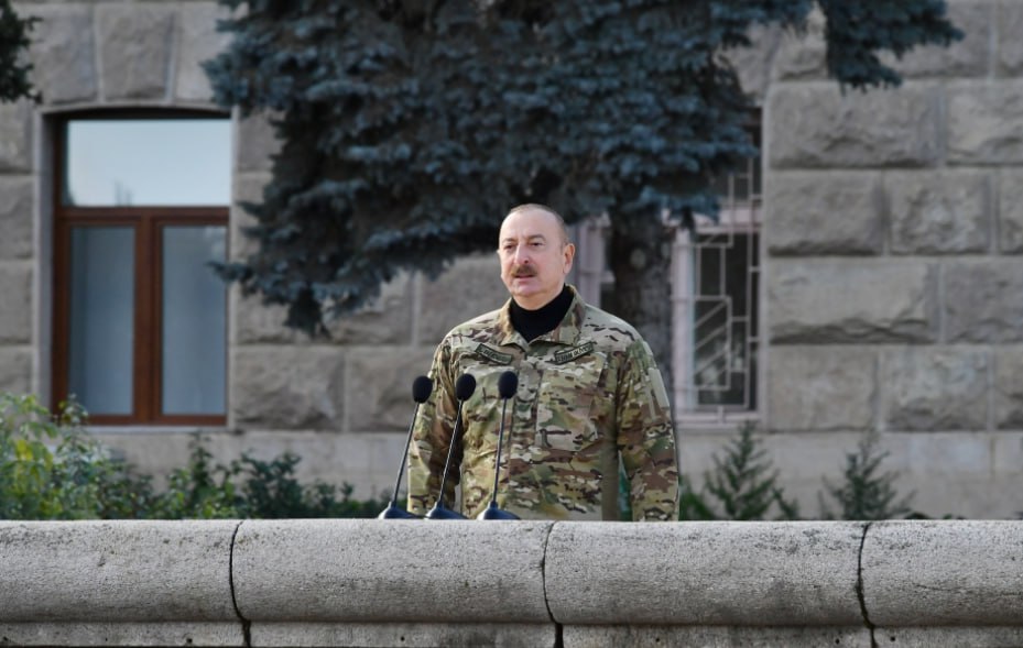 Prezident: “Söz vermişdim ki, bayrağımızı bütün torpaqlarımızda qaldıracağıq”