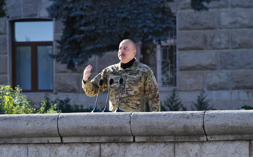 President Ilham Aliyev: Stopping the war at that time was our conscious choice