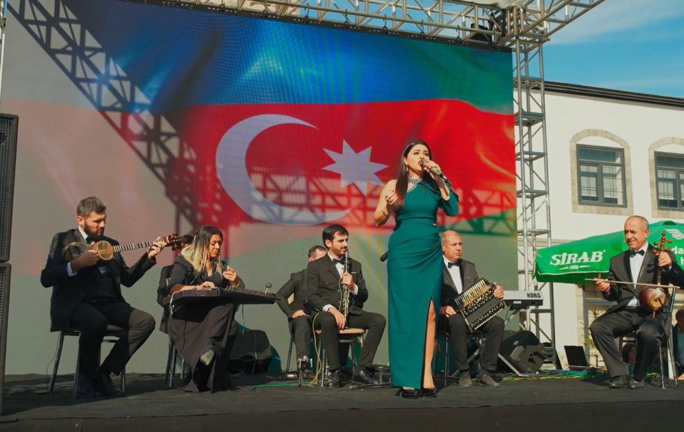 Ağalıda Zəfər Günü  münasibətilə konsert təşkil olunub
