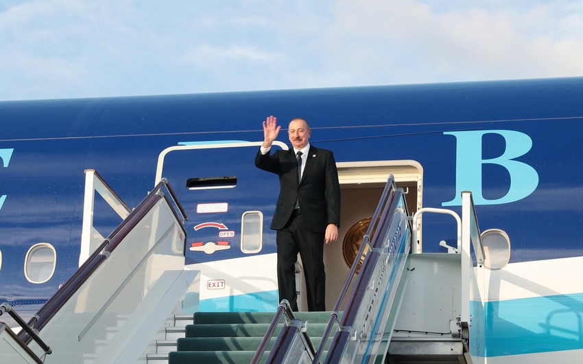 President of Azerbaijan concludes his visit to Uzbekistan