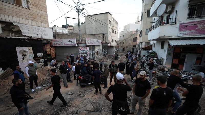 Palestine says 8 killed in Israeli raid on Jenin camp