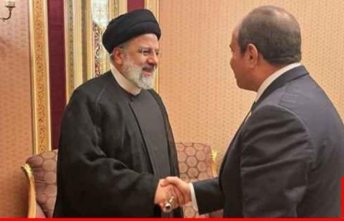 الخارجية الإيرانية تعلق على الاجتماع الأول بين السيسي ورئيسي في الرياض