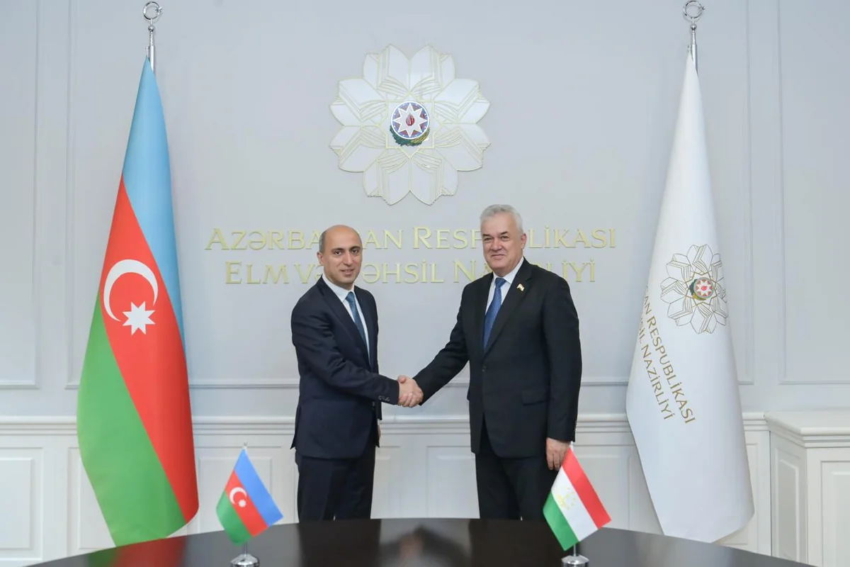 Azerbaijan, Tajikistan mull cooperation in science, education | PHOTOS