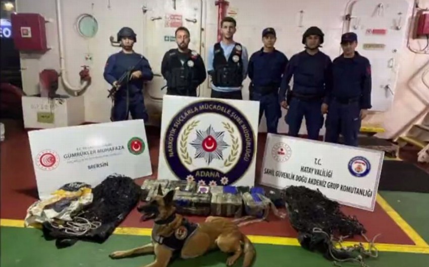 Türkiye confiscates almost 52 kg of cocaine on Liberian-flagged ship