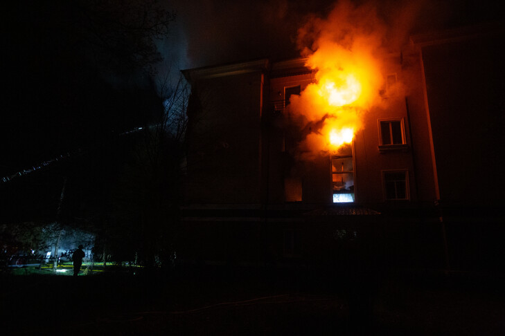At least 8 dead, dozens injured in massive Russian attacks on Ukraine's capital, other regions