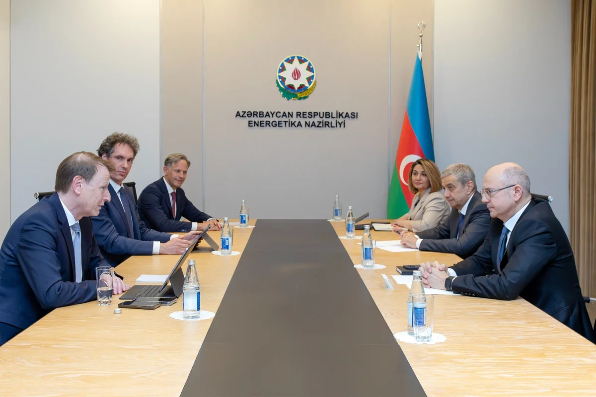 Azerbaijan and Germany Hold Talks on Energy Cooperation and Gas Exports - PHOTOS