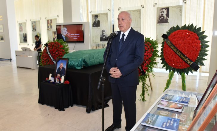 Əşrəf Veysəlli ilə vida mərasimi keçirilib - FOTOLAR