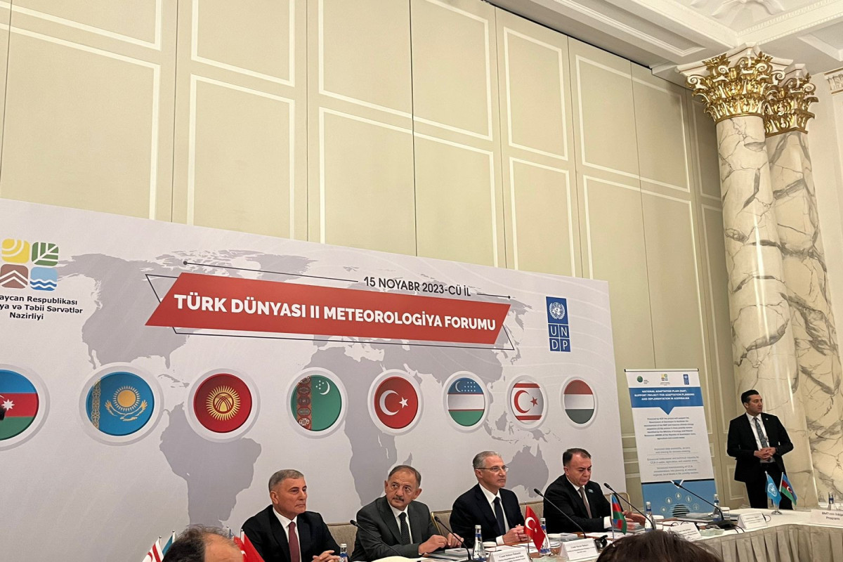 Baku hosts 2nd Meteorological Forum of Turkic World