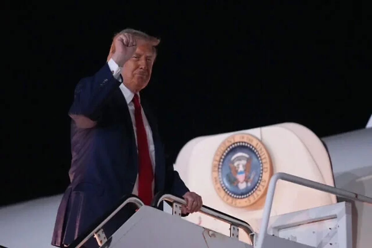 Donald Tramp helikopter qəzası ilə bağlı açıqlama verdi