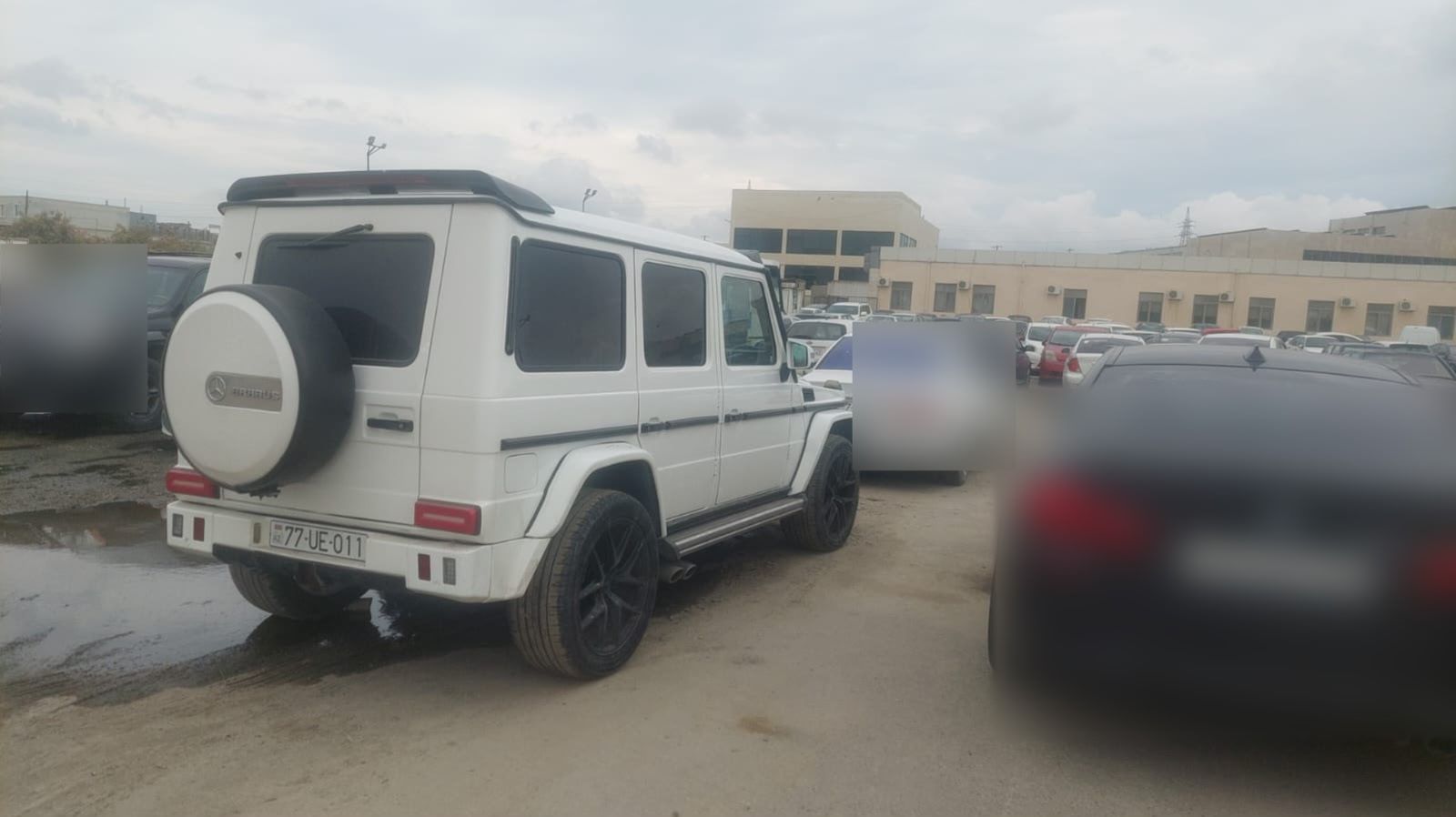 Həmin sürücü saxlanıldı - FOTO