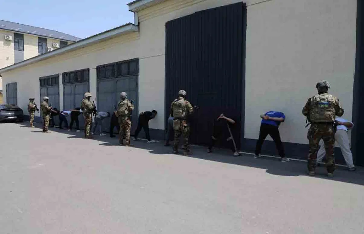 Qırğızıstanda terror fəaliyyətində şübhəli bilinən 31 nəfər ələ keçirilib