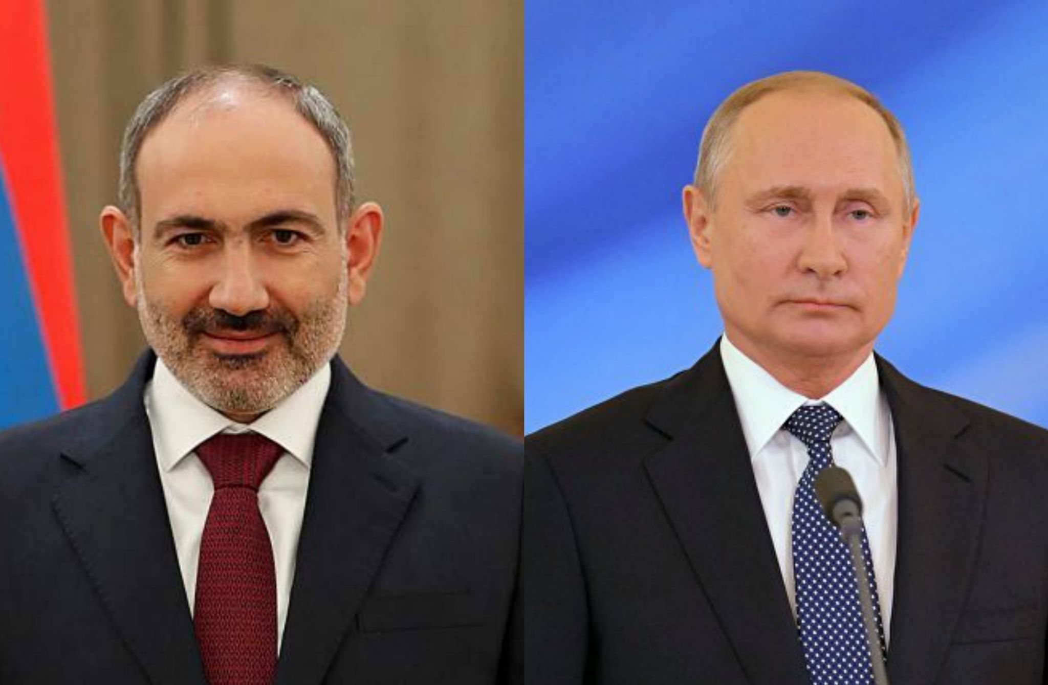 Пашинян направил поздравительное послание Путину