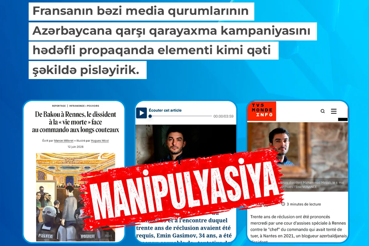 Fransanın Azərbaycana qarşı qarayaxma kampaniyasına <span class="text-danger">MEDİA-DAN CAVAB</span>