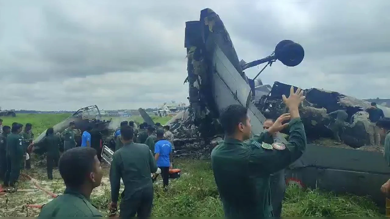 В Индии разбился Ан-32: пять человек погибли