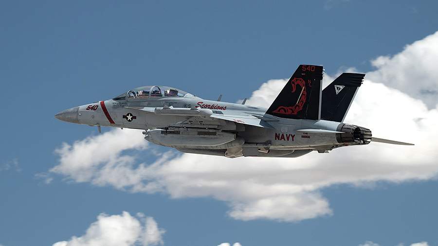 В штате Вашингтон потерпел крушение военный истребитель F/A-18 Hornet