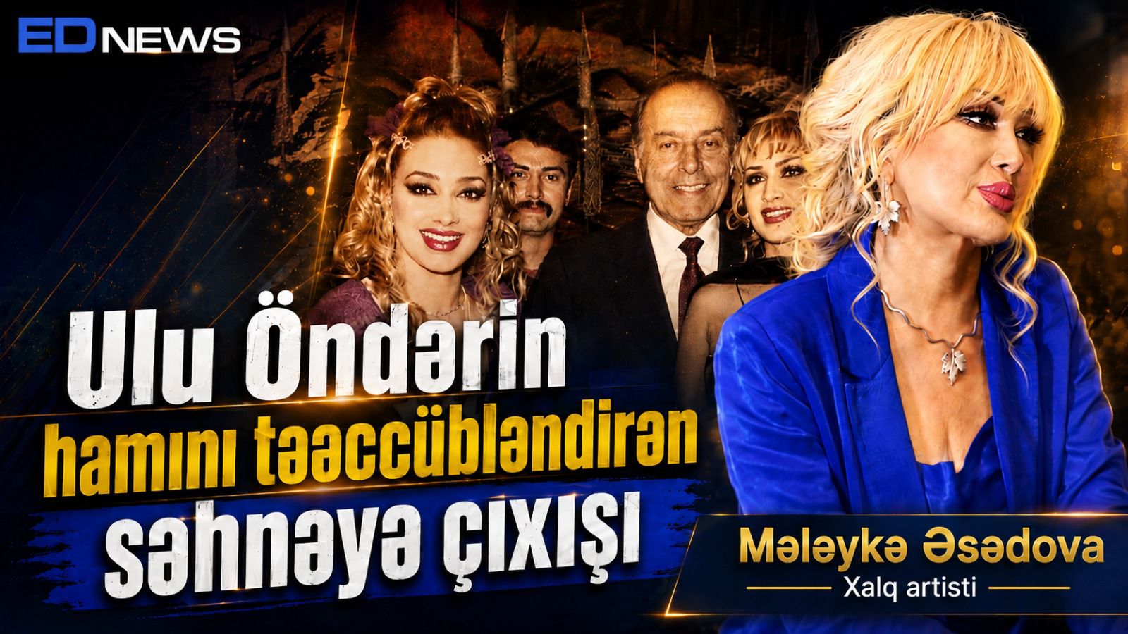Məleykə Əsədova: “Gecə saat 1-də zəng edib dedilər ki, Heydər Əliyev… ” <span class="text-danger">- MÜSAHİBƏ - VİDEO</span>