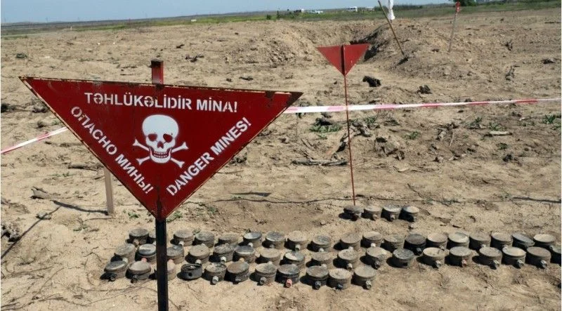Ötən həftə 548 mina və hərbi sursat zərərsizləşdirilib