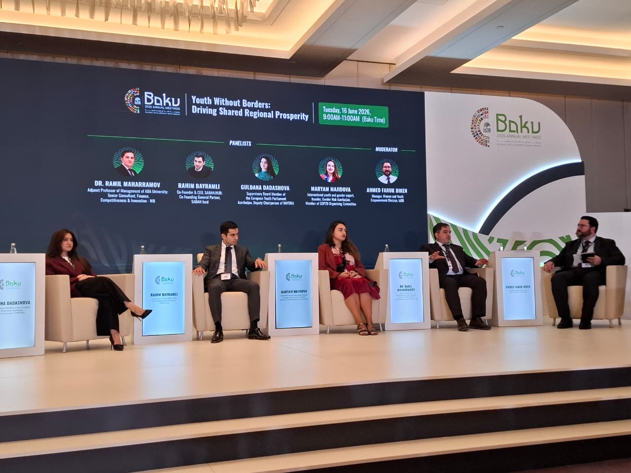 “Sərhədsiz gənclər: Ortaq regional rifahın təşviqi” adlı panel müzakirəsi baş tutdu - FOTO