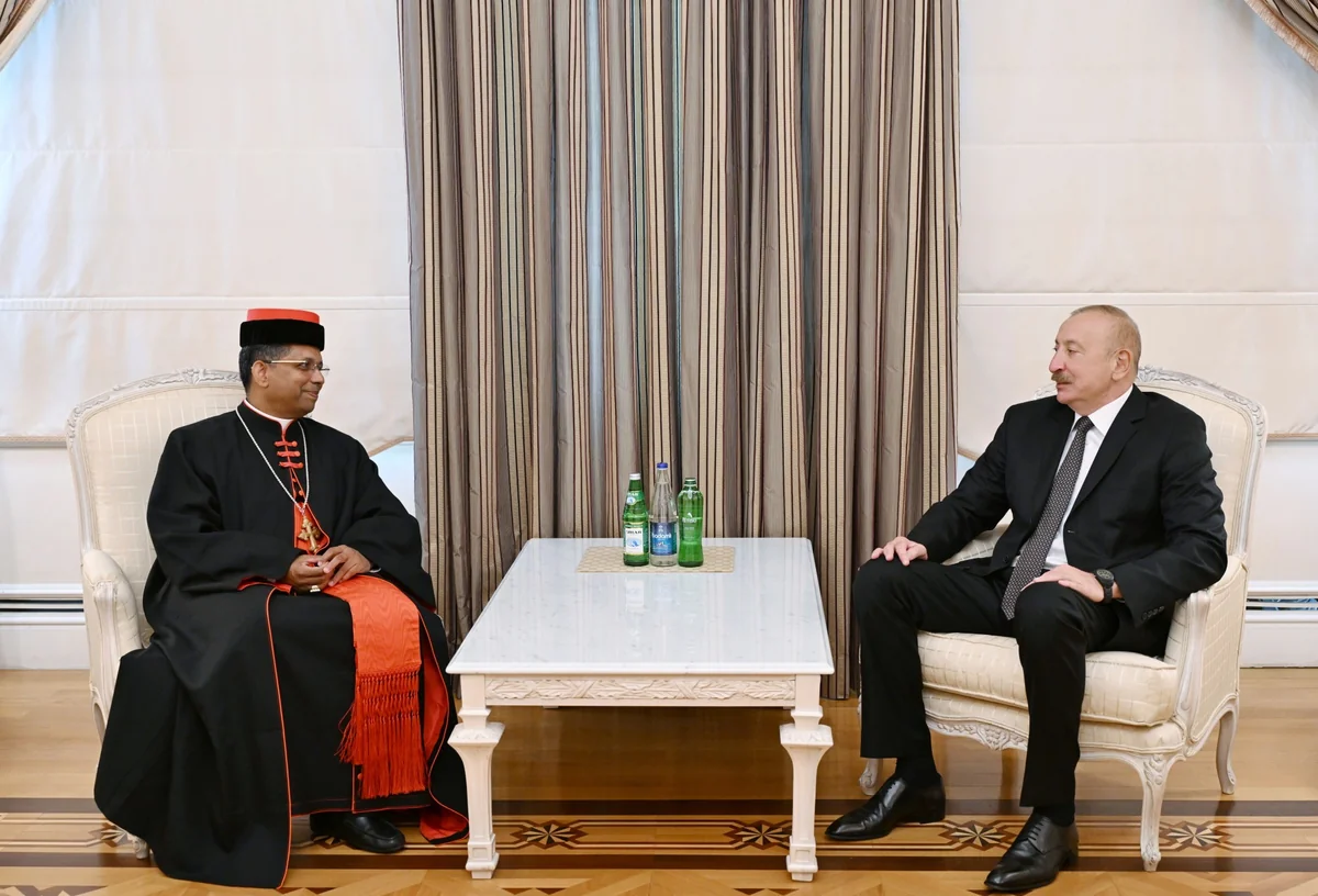 President Ilham Aliyev Receives Vatican Official for Interreligious Dialogue | PHOTOS