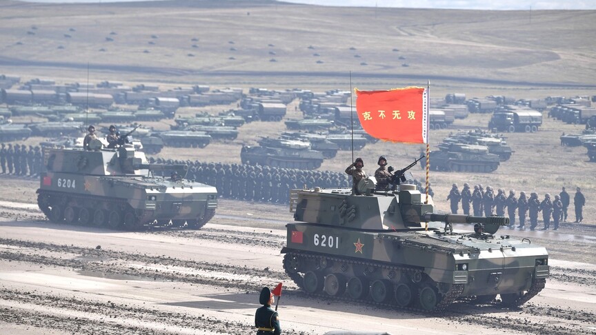China rejects EU claim of Chinese military training Russian troops