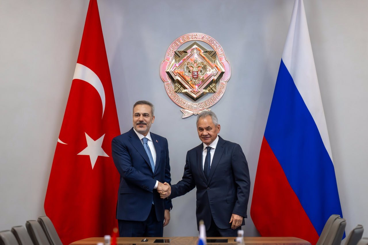 Hakan Fidan Rusiya Təhlükəsizlik Şurasının katibi ilə görüşüb