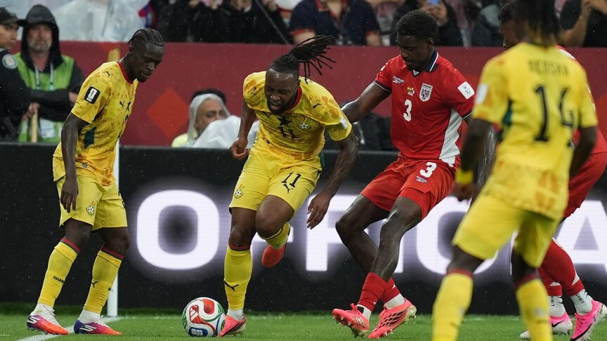 Ghana clinch victory over Panama with last-minute goal
