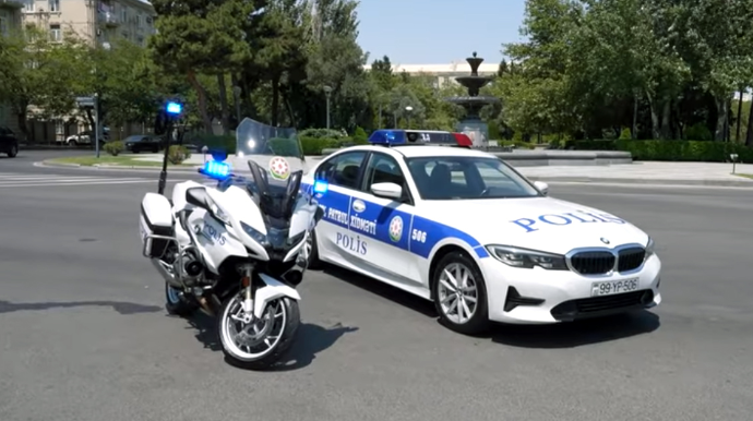 Masazırda motosikl sürücülərinə qarşı reyd <span class="text-danger">- 45 nəfər saxlanıldı</span>