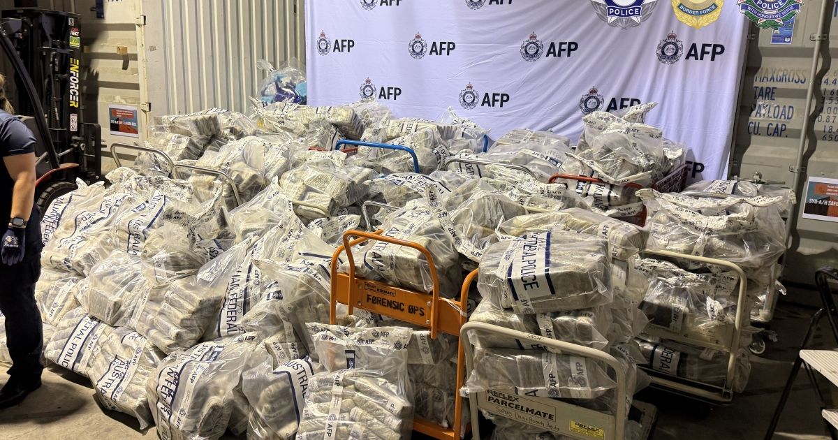 Australian police recover 2.7 tons of cocaine in country's 'largest ever' drug bust