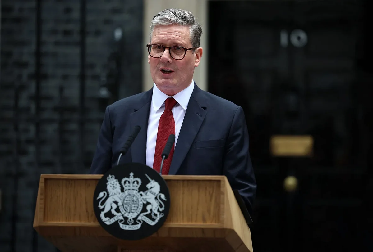 UK Prime Minister Keir Starmer announces his resignation