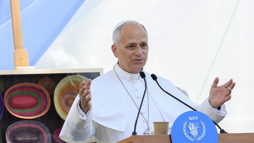 Pope urges nations to keep food, water, healthcare above geopolitical interests