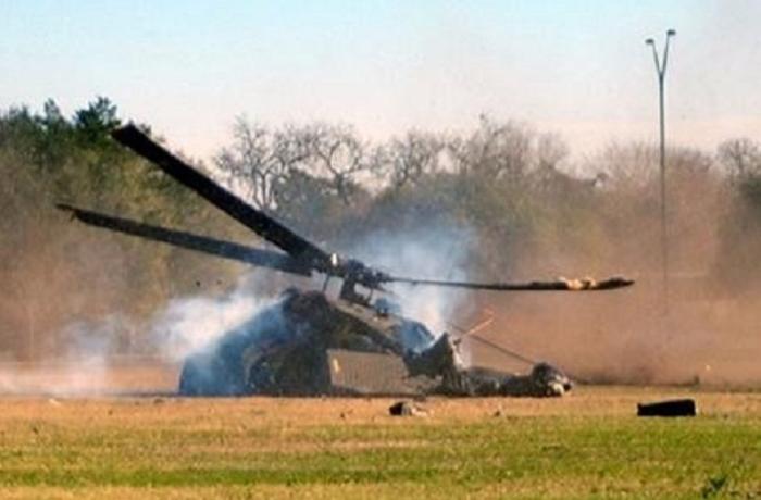 Alyaskada ABŞ hərbi helikopteri qəzaya uğradı