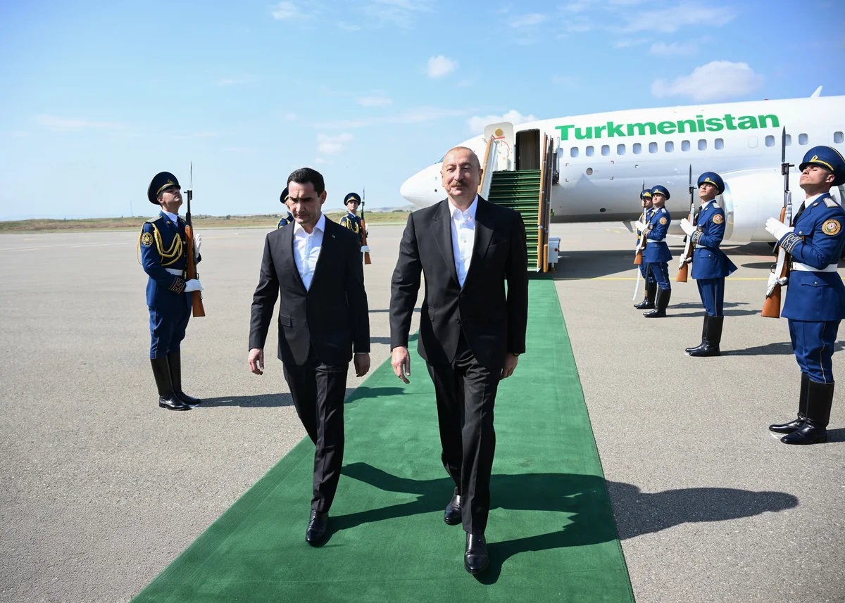 Turkmen President Serdar Berdimuhamedow Visits Fuzuli During State Visit to Azerbaijan | PHOTOS