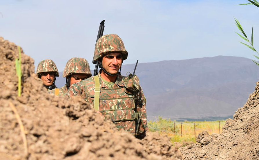 Ermənistan ordusunda təlim zamanı hərbçi yaralanıb