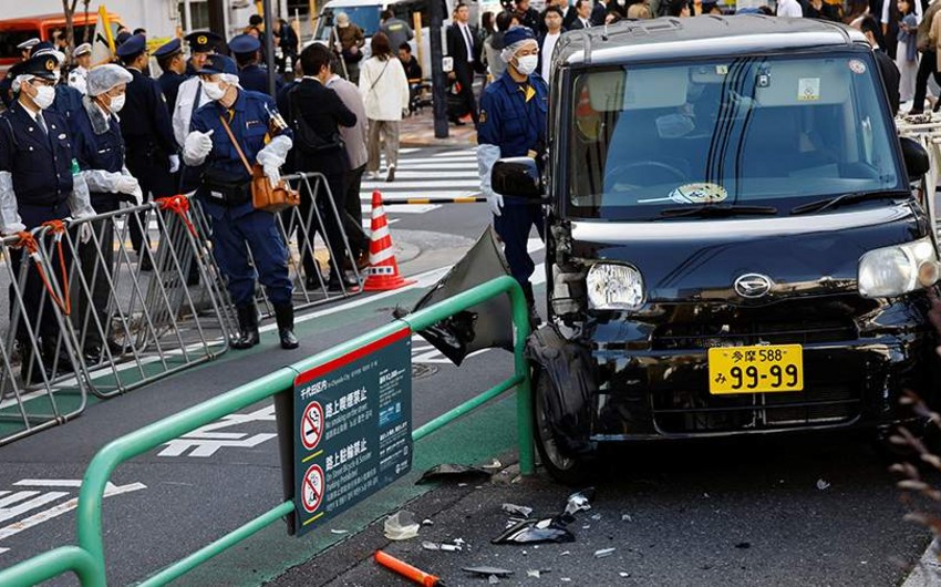 Man arrested after car crashes through barricade near Israel's Tokyo embassy